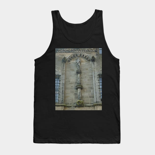 Royal Palace Statue 2, Stirling Castle Tank Top by MagsWilliamson